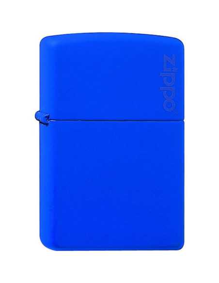 Zippo 229ZL ROYAL BLUE MATTE M/ ZIPPO LOGO - Zippo lighter