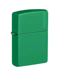 Zippo Golf Green Matte med Zippo logo - Zippo lighter