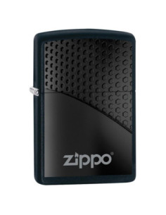 Zippo Black Hexagon Design - Zippo lighter