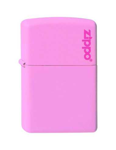 Zippo 238ZL PINK MATTE med Zippo logo - Zippo...