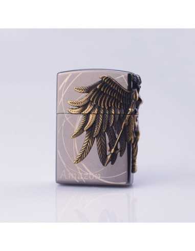 Krigsengel kvalitets lighter sort