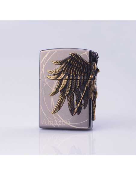 Krigsengel kvalitets lighter sort