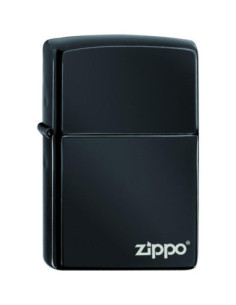 Zippo 24756 ZL Ebony med Zippo logo - Zippo lighter