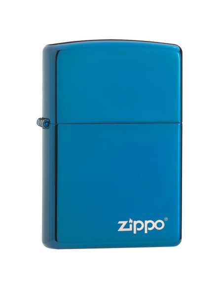 Zippo Saphhire med logo - Zippo lighter