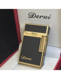 Luigi Ricci Flint Kvalitets Lighter Af Derui - Sort Farve