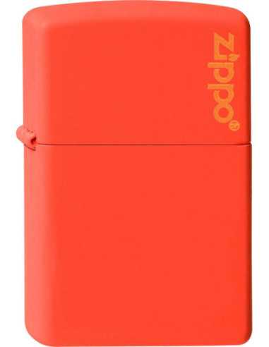 Zippo 231ZL ORANGE med Zippo logo - Zippo lighter