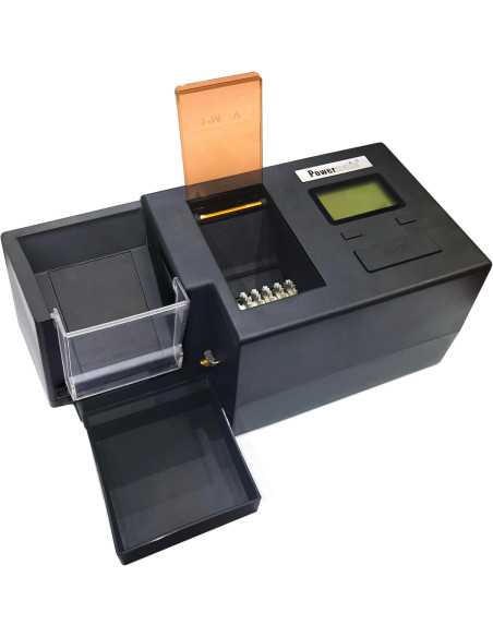 Powermatic 5+ Plus Sort - Automatisk elektrisk cigaret rullemaskine