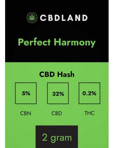 CBD Hash 32% + 5% CBN - Perfect Harmony