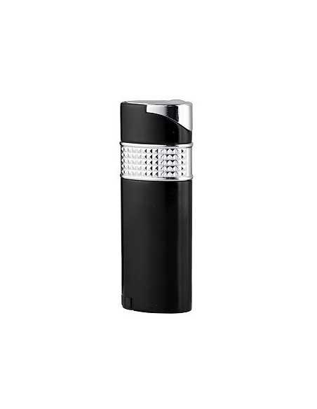 Eurojet Lady jet lighter i krom og sort